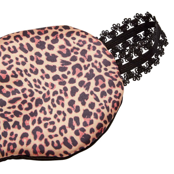 Eye Mask - Leopard Print - Dilly's Collections -  Hair Beauty and Lifestyle Products Australia