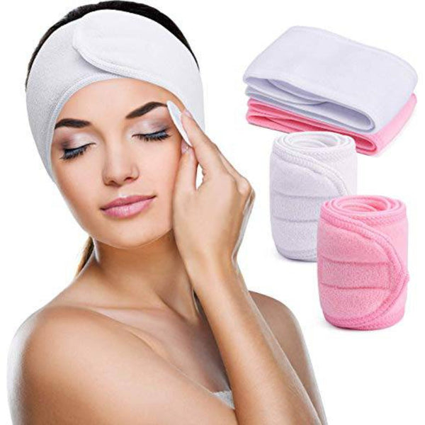 Headband - Microfibre - White - Dilly's Collections -  Hair Beauty and Lifestyle Products Australia
