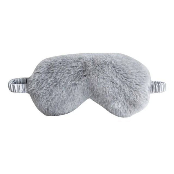 Eye Mask - Grey & Fluffy - Dilly's Collections -  Hair Beauty and Lifestyle Products Australia