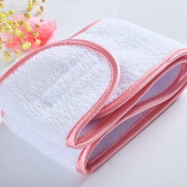 Headband - Microfibre - White with Rose Gold Trim - Dilly's Collections -  Hair Beauty and Lifestyle Products Australia