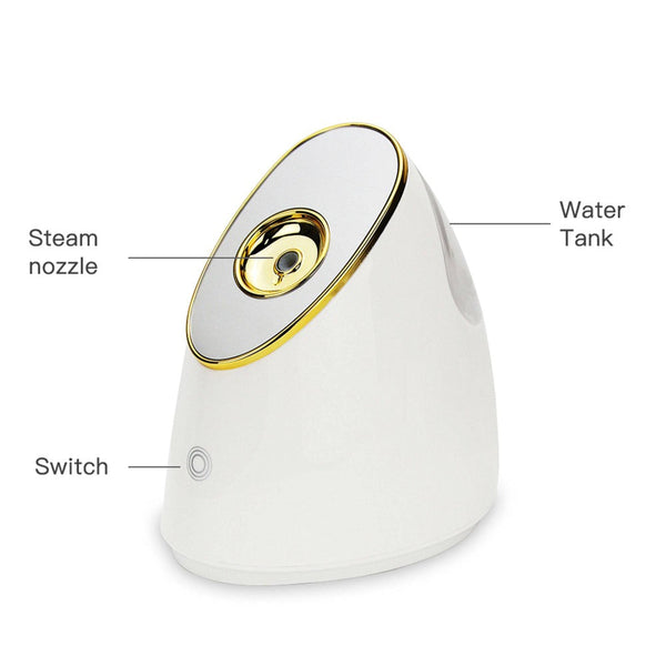 Nano Ionic Facial Steamer - 280W - Dilly's Collections - Hair Beauty and Lifestyle Products Australia