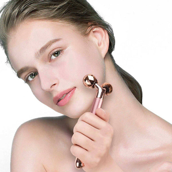 Facial Roller Gift Set - Rose Gold - Dilly's Collections -  Hair Beauty and Lifestyle Products Australia