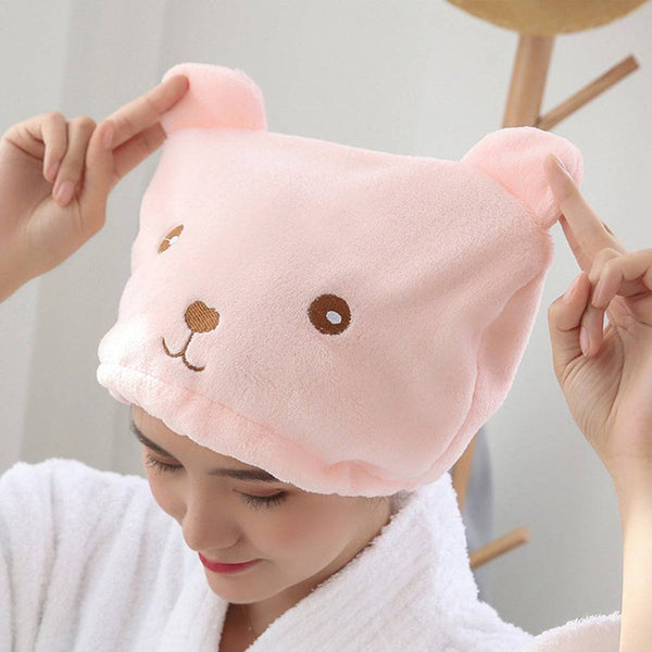 Hair Drying Turban - Pink - Baby Toddler - Dilly's Collections -  Hair Beauty and Lifestyle Products Australia