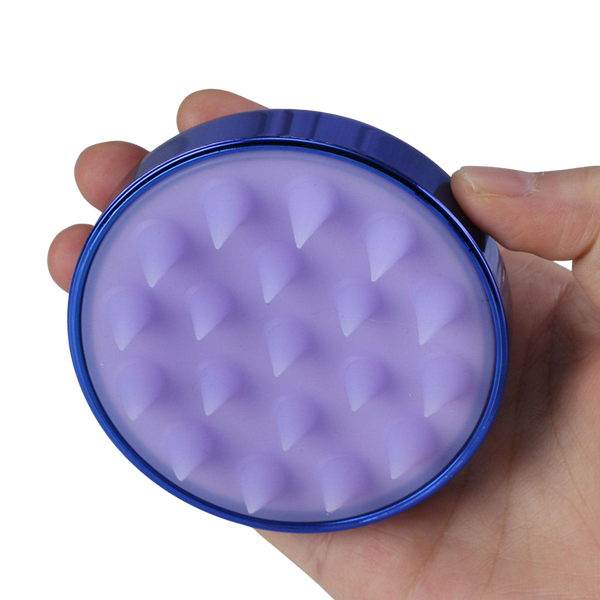 Handheld Blue Silicone Scalp Hair Brush - Dilly's Collections - Hair Beauty and Lifestyle Products Australia