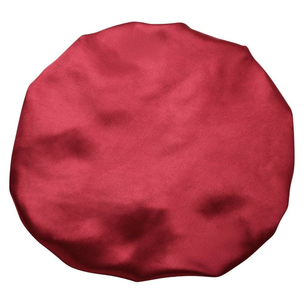 Sleeping Cap - Red Satin - Dilly's Collections - Hair Beauty and Lifestyle Products Australia